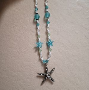 Cute starfish necklace